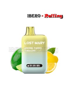 C.DESECHABLE LOST MARY 1000 LIMA-LIMÓN 20MG - CAJA 10 UNI