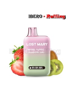 C.DESECHABLE LOST MARY 1000 STRAWBERRY KIWI 20MG - CAJA 10 UNI