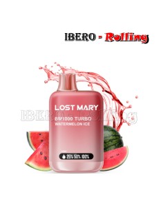 C.DESECHABLE LOST MARY 1000 WATERMELON 20MG - CAJA 10 UNI