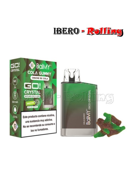 C.DESECHABLE BALMY GO COLA GUMMY 20MG - CAJA 10 UNI