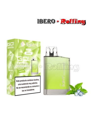 C.DESECHABLE BALMY GO MENTA 20MG - CAJA 10 UNI