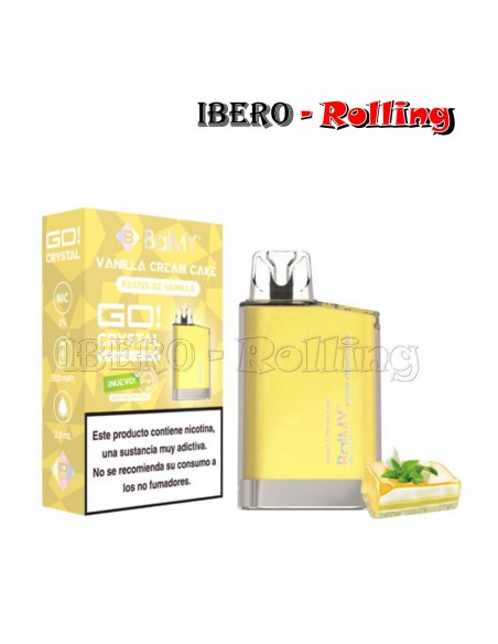 C.DESECHABLE BALMY GO VAINILLA 20MG - CAJA 10 UNI