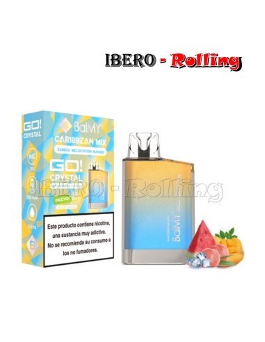 C.DESECHABLE BALMY GO SANDIA-MELOCOTON-MANGO 20MG - CAJA 10 UNI