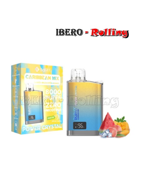 C.DESECHABLE BALMY GO CARIBE 8000 0MG - CAJA 10 UNI