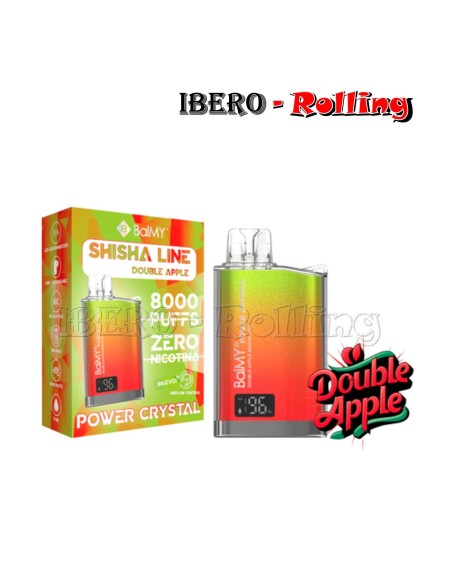 C.DESECHABLE BALMY GO DOBLE MANZANA 8000 0MG - CAJA 10 UNI