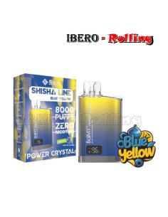 C.DESECHABLE BALMY GO BLUE YELLOW 8000 0MG - CAJA 10 UNI