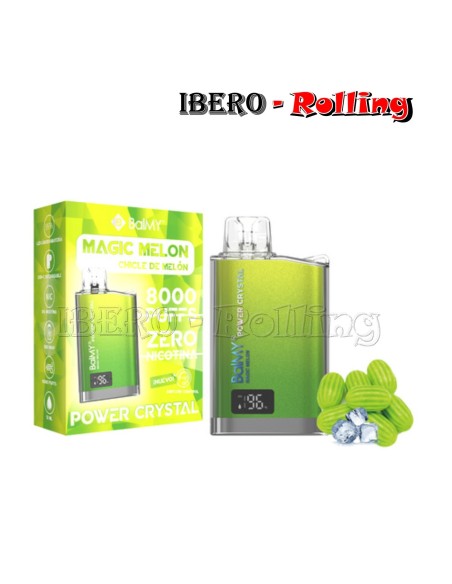 C.DESECHABLE BALMY GO MELON 8000 0MG - CAJA 10 UNI