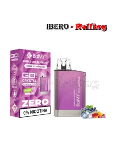 C.DESECHABLE BALMY GO CHICLE ARANDANO 0MG - CAJA 10 UNI