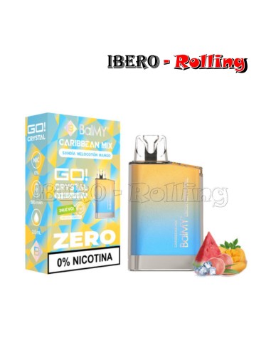 C.DESECHABLE BALMY GO SANDIA-MELOCOTON-MANGO 0MG - CAJA 10 UNI