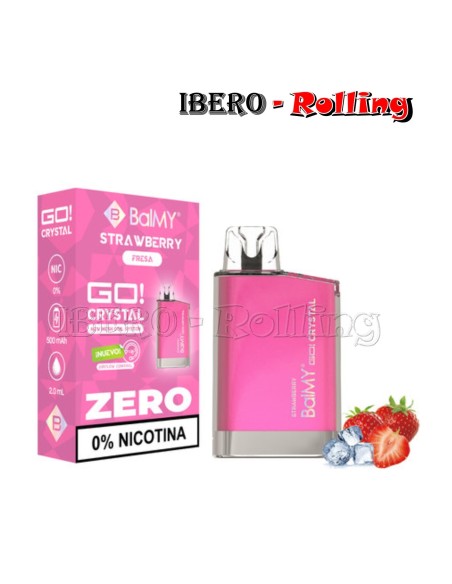 C.DESECHABLE BALMY GO FRESA 0MG - CAJA 10 UNI