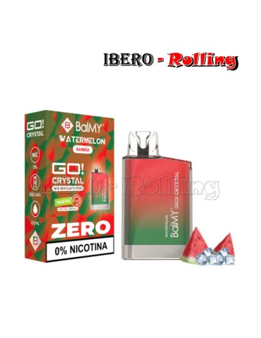 C.DESECHABLE BALMY GO SANDIA 0MG - CAJA 10 UNI