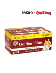 TUBOS GOLDEN FILTER 115 TUBOS - CAJON 100 UNI