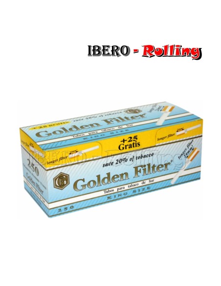 TUBOS GOLDEN FILTER FILTRO LARGO 275 - CAJON 40 UNI