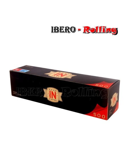 TUBOS IN 500 NEGRO - CAJON 20 UNI