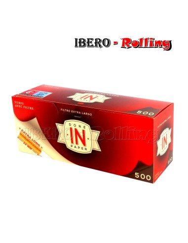 TUBOS IN ROJO LARGO 500 - CAJON 15 UNI
