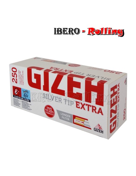 TUBOS GIZEH 250 TUBOS - CAJON 40 UNI