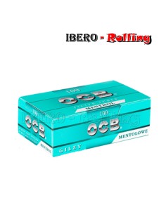 TUBOS OCB MENTOL 100 TUBOS - CAJON 100 UNI