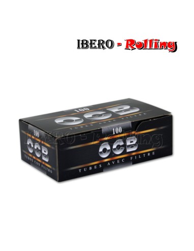 TUBOS OCB NEGRO 100 TUBOS - CAJON 100 UNI