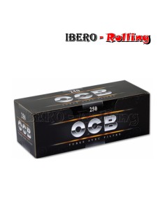 TUBOS OCB NEGRO 250 TUBOS - CAJON 40 UNI