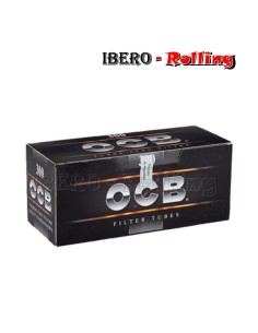 TUBOS OCB NEGRO 300 TUBOS - CAJON 40 UNI