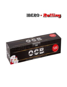 TUBOS OCB NEGRO 500 TUBOS - CAJON 20 UNI