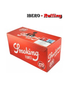 TUBOS SMOKING ROJO 275 - CAJON 40 UNI