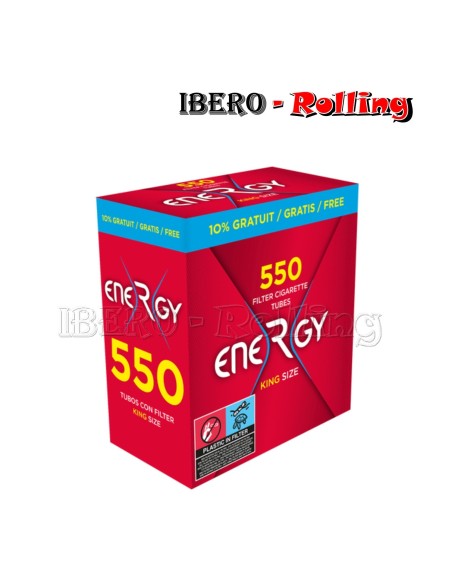 TUBOS ENERGY 550 TUBOS - CAJON 20 UNI
