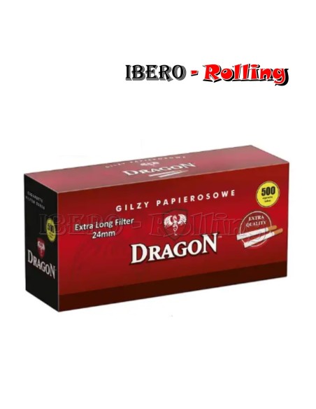 TUBOS DRAGON LARGO 500 TUBOS - CAJON 25 UNI