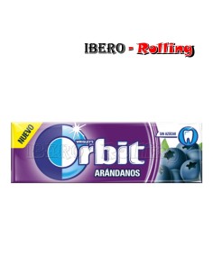 CHICLES ORBIT GRAGEA ARÁNDANOS - CAJA 30 UNI