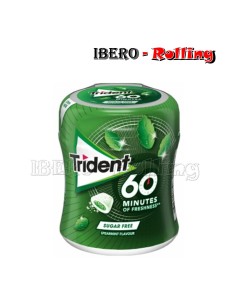 CHICLES TRIDENT 60 MINUTOS HIERBABUENA - CAJA 6 UNI