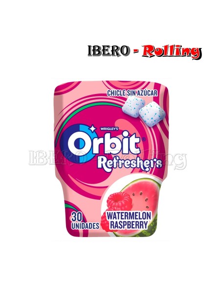 CHICLES ORBIT REFRESHERS SANDÍA- CAJA 6 UNI