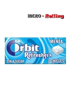 CHICLES ORBIT REFRESHERS MENTA - CAJA 16 UNI