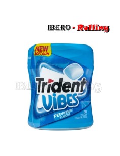 CHICLES TRIDENT BOX VIBES MENTA - CAJA 6 UNI