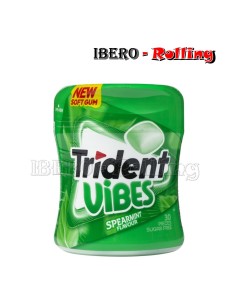 CHICLES TRIDENT BOX VIBES HIERBABUENA - CAJA 6 UNI