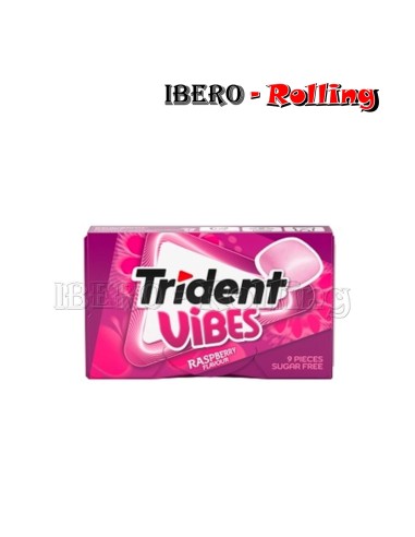 CHICLES TRIDENT GRAJEA VIBES FRAMBUESA - CAJA 16 UNI