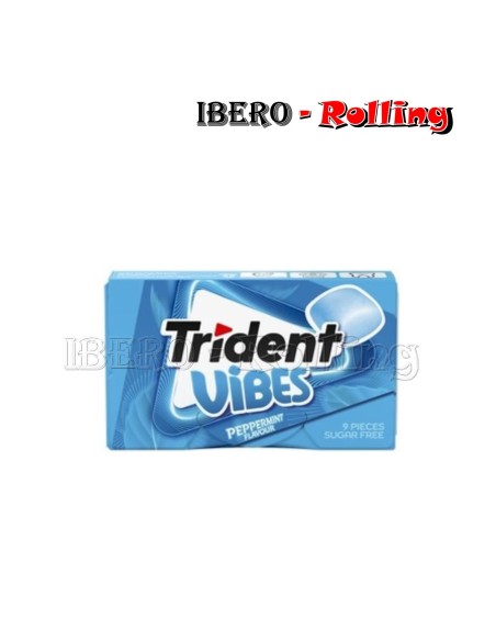 CHICLES TRIDENT GRAJEA VIBES MENTA - CAJA 16 UNI