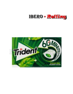 CHICLES TRIDENT 60 MINUTOS GRAJEA HIERBABUENA - CAJA 16 UNI