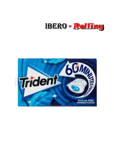 CHICLES TRIDENT 60 MINUTOS GRAJEA MENTA - CAJA 16 UNI