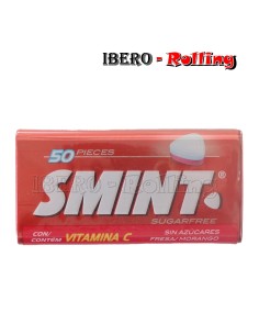 CARAMELOS SMINT TIN FRESA - CAJA 12 UNI