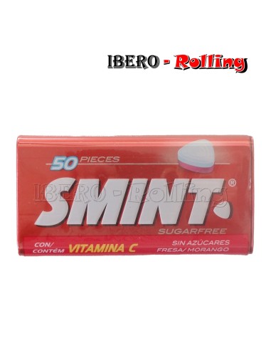 CARAMELOS SMINT TIN FRESA - CAJA 12 UNI