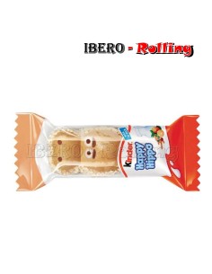 KINDER HAPPY HIPPO AVELLANA 28G - CAJA 28 UNI