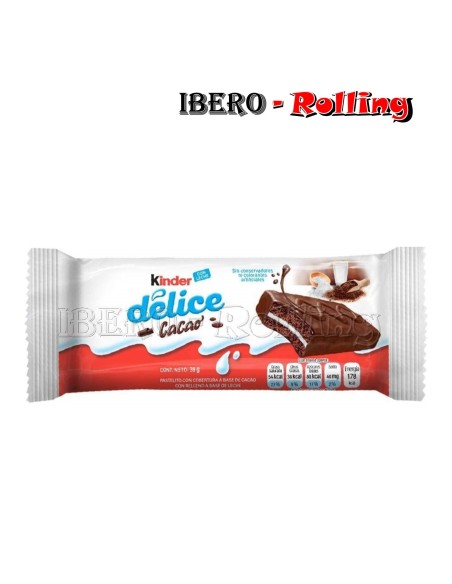 KINDER DELICE 39G - CAJA 20 UNI