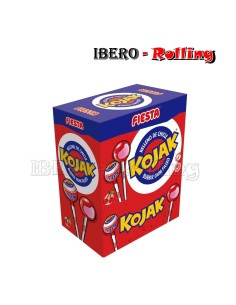 CHUPACHUPS KOJAK CEREZA - CAJA 100 UNI