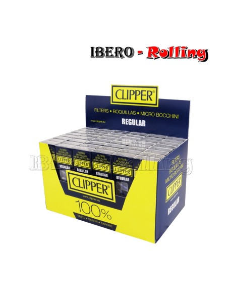 BOQUILLAS DESECHABLES CLIPPER REGULAR - CAJA 48 UNI