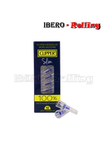 BOQUILLAS DESECHABLES CLIPPER SLIM - CAJA 30 UNI