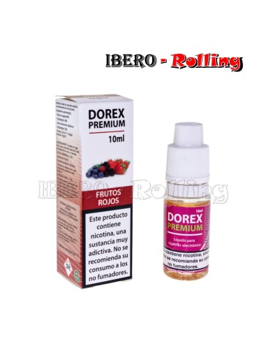LIQUIDO DOREX FRUTOS ROJOS 0 MG - CAJA 12 UNI