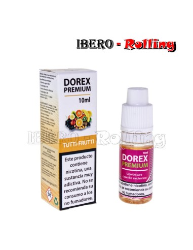 LIQUIDO DOREX TUTTI FRUTTI 3 MG - CAJA 12 UNI