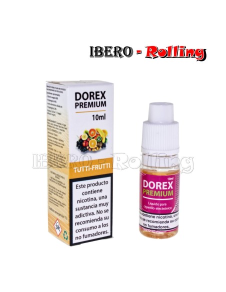 LIQUIDO DOREX TUTTI FRUTTI 12 MG - CAJA 12 UNI