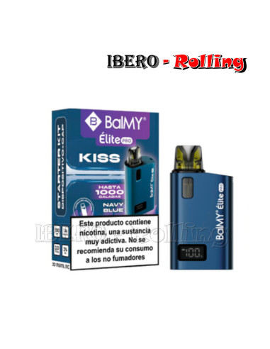 C.RECARGABLE BALMY ÉLITE KISS 20MG - CAJA 10UNI