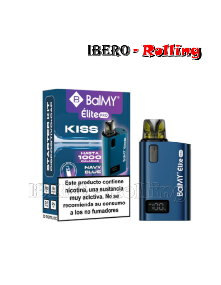 C.RECARGABLE BALMY ÉLITE KISS 20MG - CAJA 10UNI